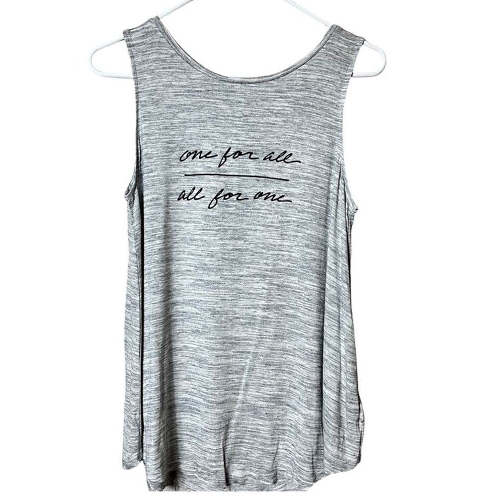 Old Navy Women's Graphic Sleeveless One For All All For One  Tank Sz S
